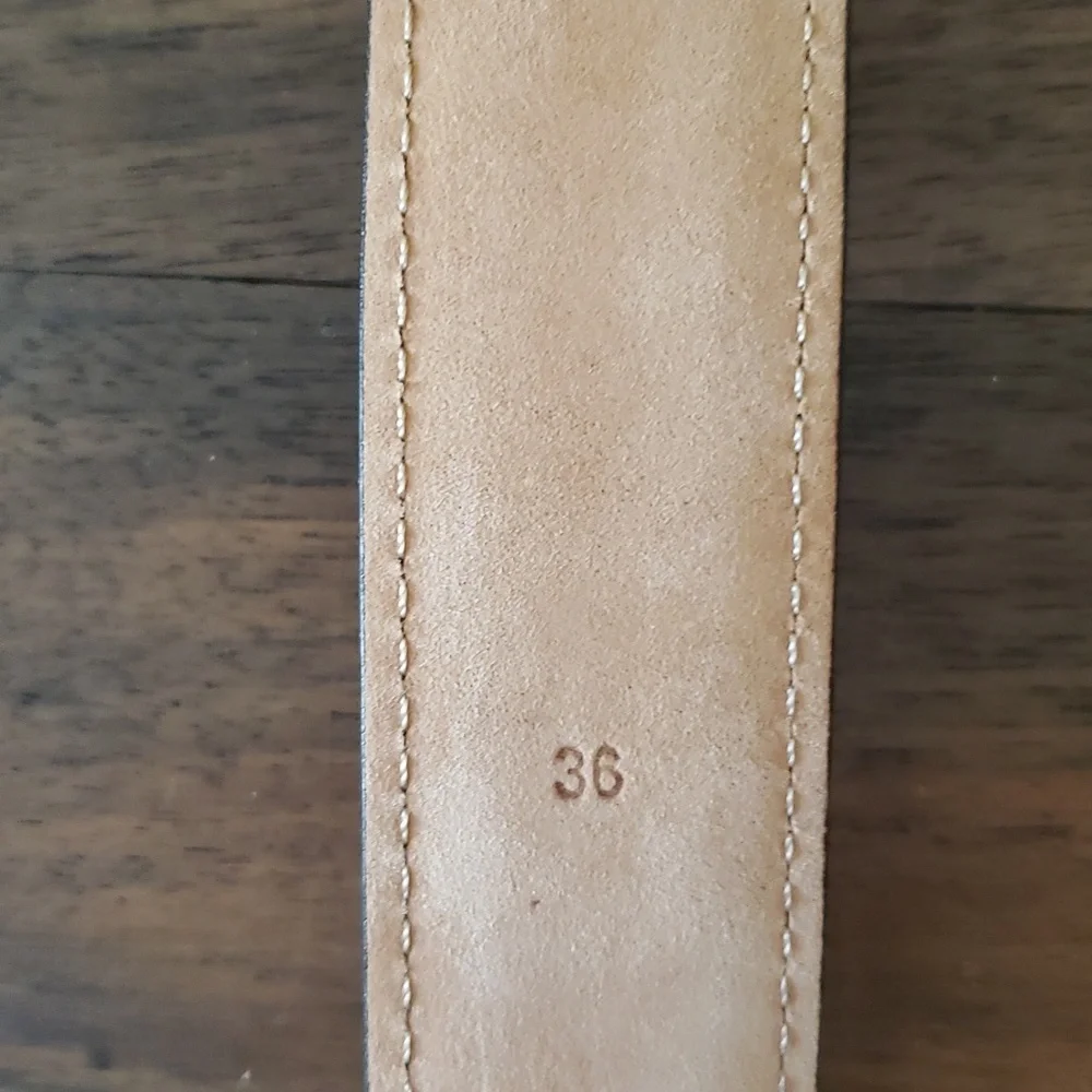 J. Crew Leather Belt Sz 36